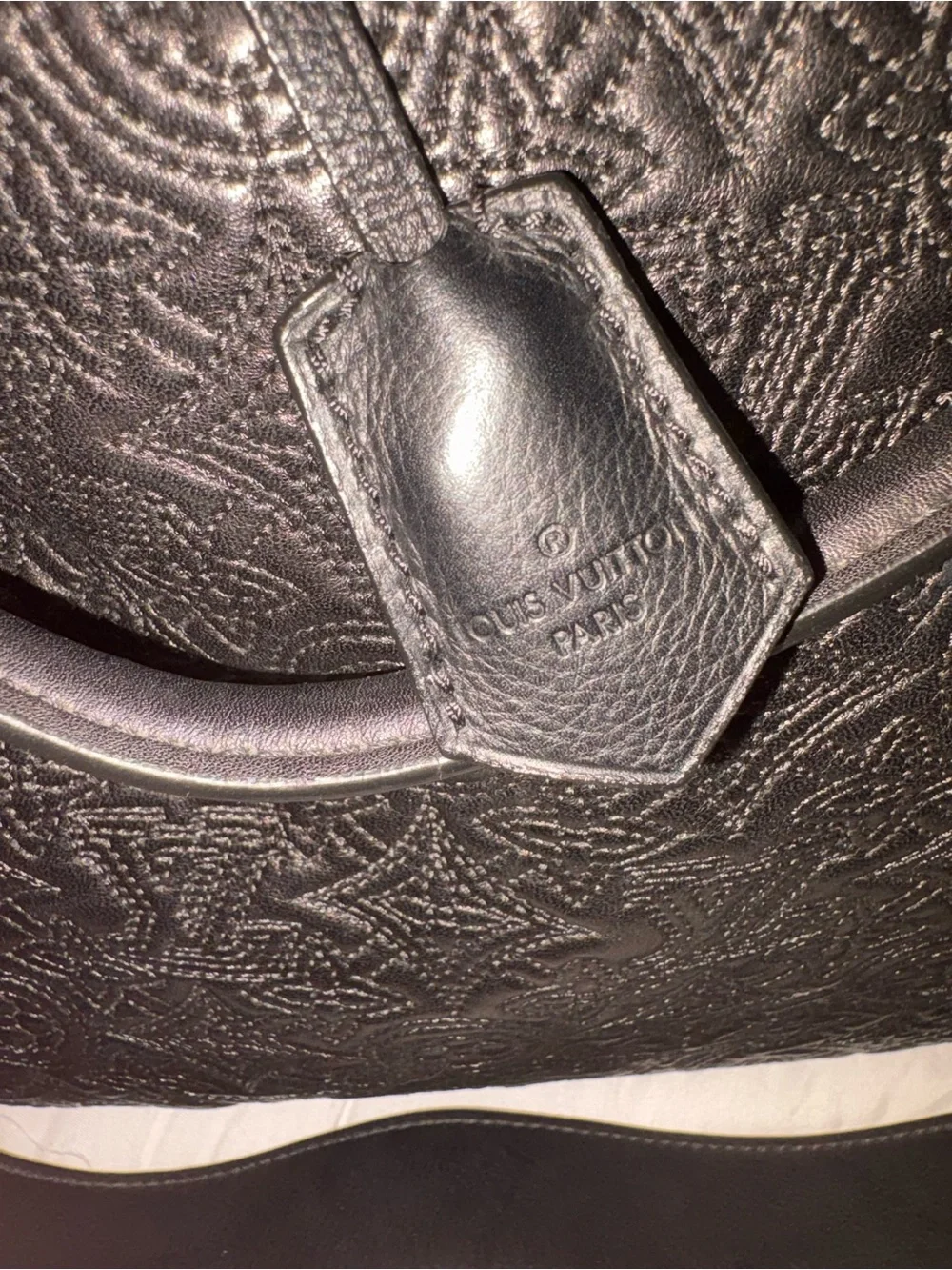 Louis Vuitton 2-Way Shoulder Bag Monogram Antia Ixia MM in Noir EUC